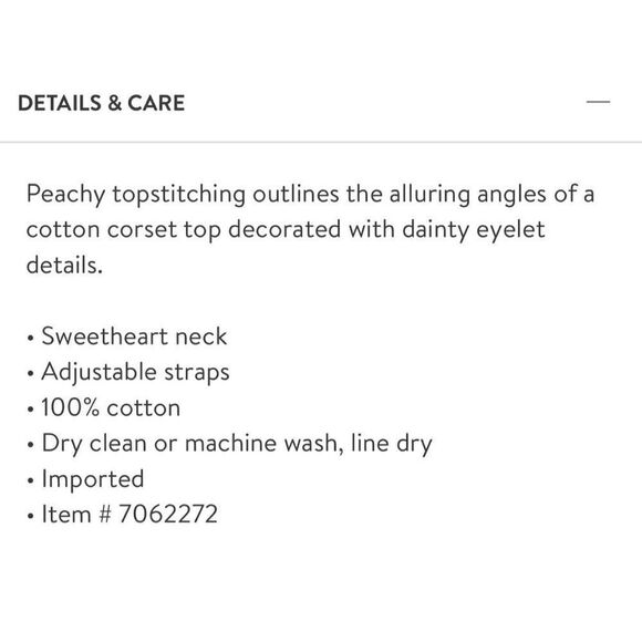 Free People | Cotton Eyelet Corset Top - Picture 10 of 10